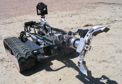 Robot in the desert