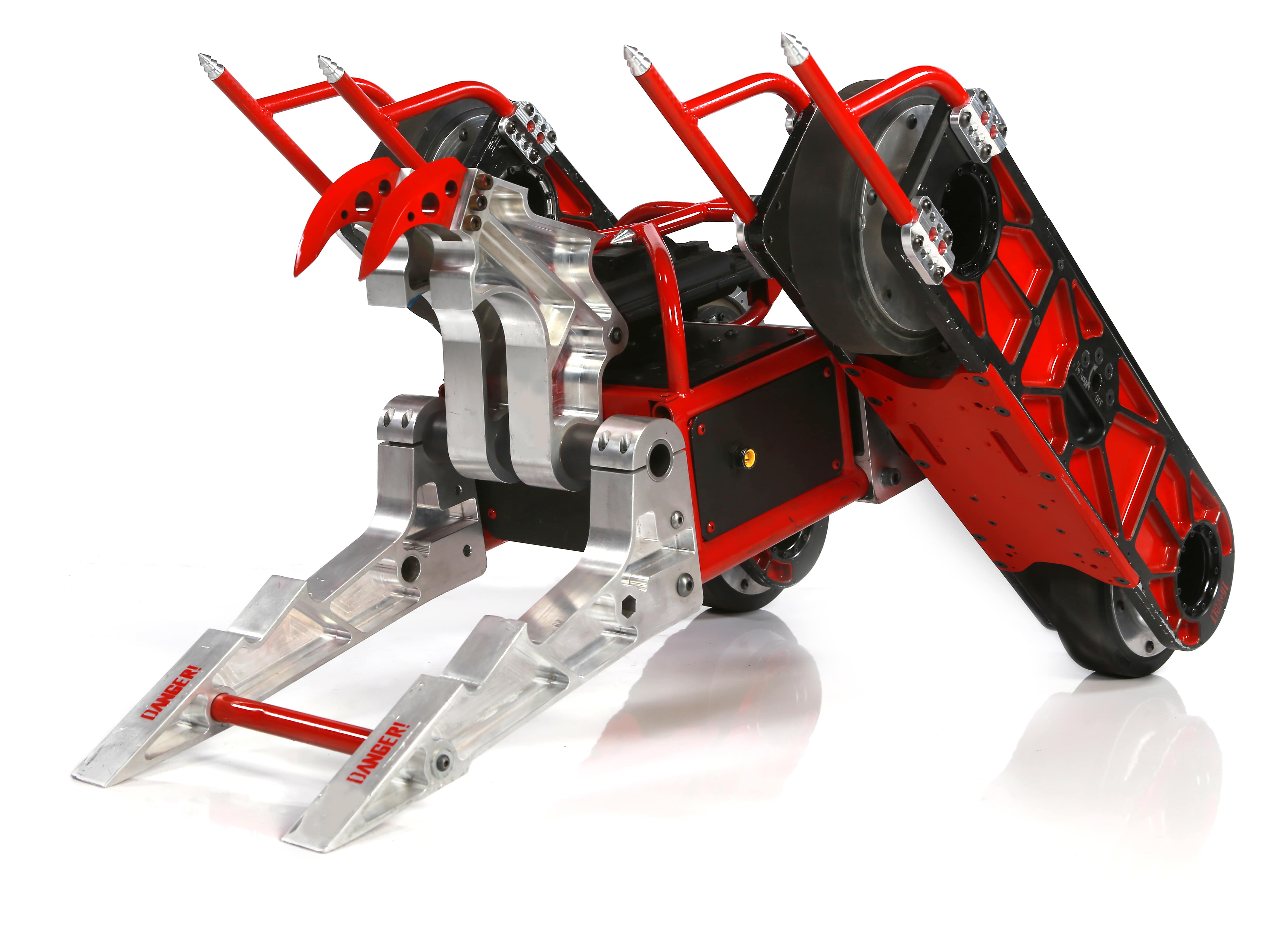 Razorback was a contender in Battlebots